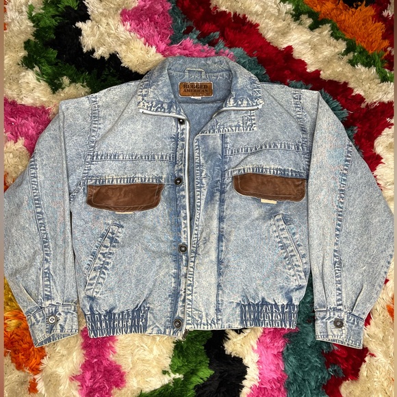 Retro Rugged American jacket. Size L. - Picture 1 of 3